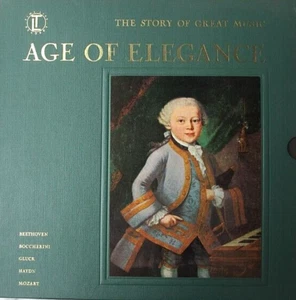 STORY OF GREAT MUSIC "AGE OF ELEGANCE" (4 LPS) PREMIUM QUALITY USED LP (NM/EX) - Picture 1 of 1