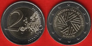 Latvia 2 euro 2015 "Presidency of the Council of the EU" BiMetallic UNC - Picture 1 of 1