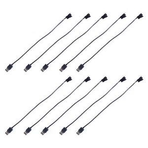 10 StüCk USB auf 4 Pin LüFter Adapterkabel Computer PC LüFter Stromkabel St1727 - Bild 1 von 7