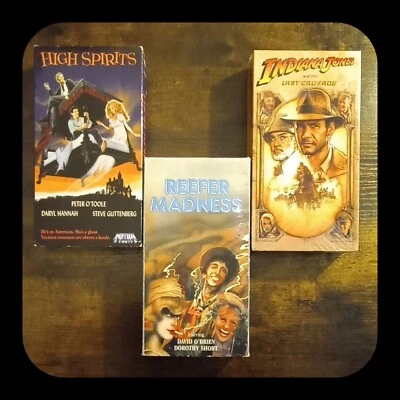 Cult Comedy Lot - Reefer Madness Star Classics - High Spirts Media - Sealed Last Foto 1 de 4