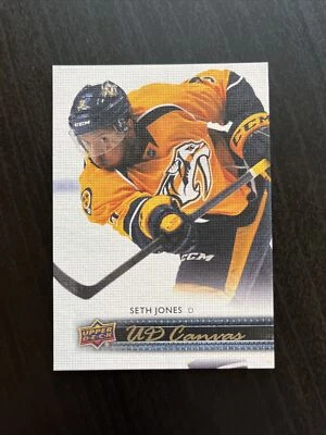 2014-15 Upper Deck UD Canvas #C48 Seth Jones Nashville Predators Blackhawks - Image 1 of 2