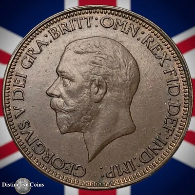 Great Britain 1929 Half Penny 1/2d GB5947 - Image 1 of 2