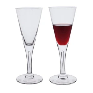 Dartington Crystal Sharon Wine Goblets Set of 2 - Picture 1 of 5