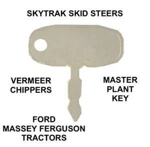 Llave de planta maestra SKYTRAK para interruptor de encendido se adapta a excavadoras y mini excavadoras - Imagen 1 de 1