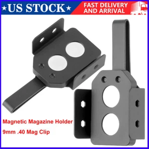 Magnetic Magazine Holder for Glock Double Stack Steel Clip Pocket Carry 51g New - Picture 1 of 12