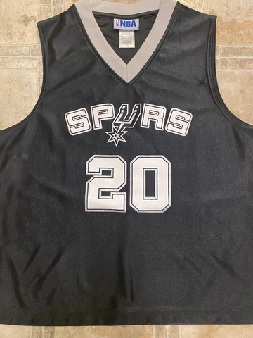 Manu Ginobili San Antonio Spurs Kids #20 Jersey Size Large Cover