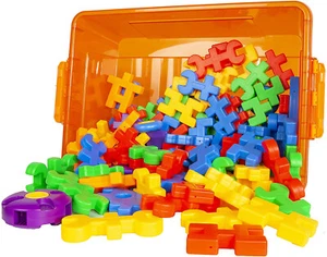 Think Fast Toys - Aircraft Engineering Manipulatives Set (65 Pieces) - Includes  - Picture 1 of 8