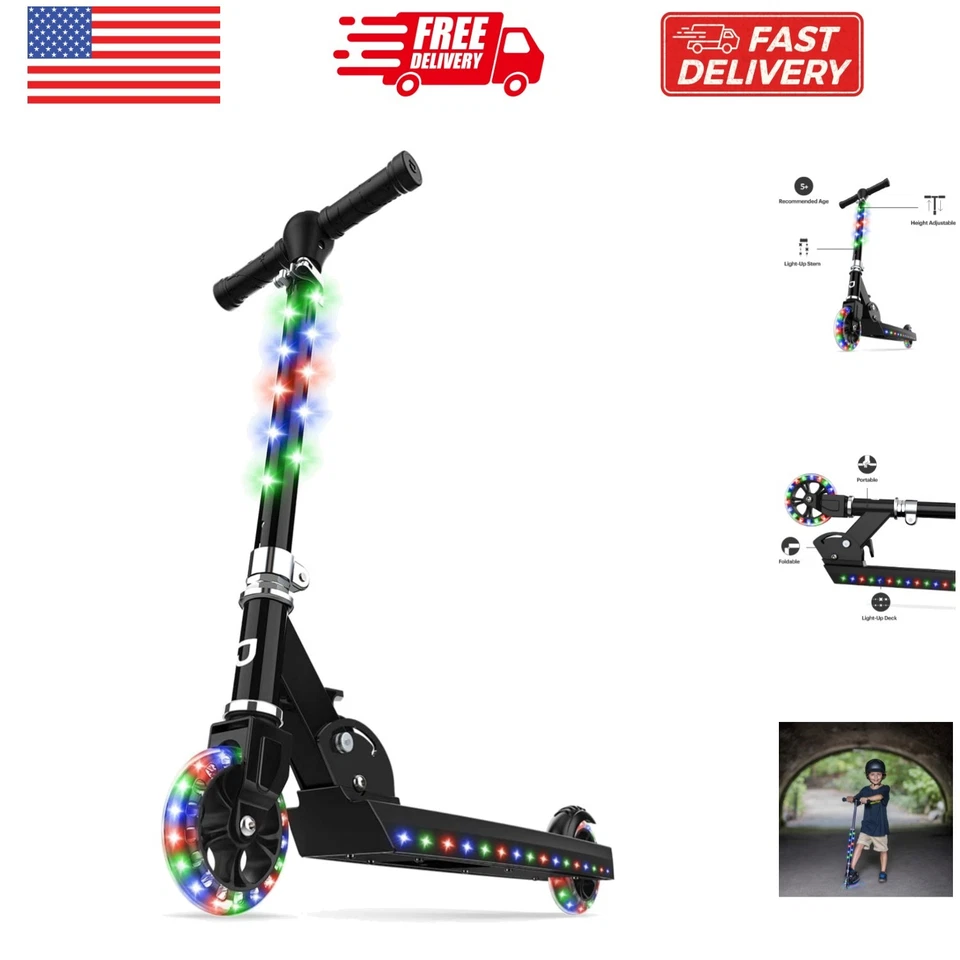 Jetson 60510rev1 Jupiter Kick Scooter With LED Lights