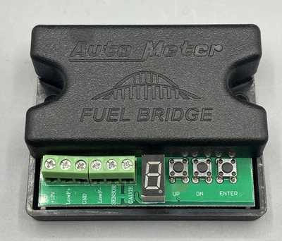 Puente de combustible AutoMeter 9109, adaptador de señal de indicador de combustible Foto 1 de 3