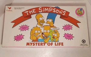 The Simpsons Mystery of Life Board Game Almost Complete Vintage 90's RARE *READ* - Picture 1 of 8