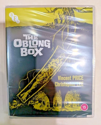 BLU-RAY      THE OBLONG BOX      BFI FILMS BRAND NEW SEALED UK STOCK - Image 1 of 2