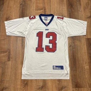 Vintage New York Giants Kurt Warner Jersey Reebok Authentic NFL Mens Medium - Picture 1 of 7