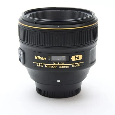Nikon AF-S NIKKOR 58mm F/1.4G (Nikon F mount) #48 - Image 1 of 4