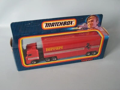 Matchbox Convoy Daf Ferrari Box Car Boxed Toy Model CY-24 F1 Racing - Image 1 of 4