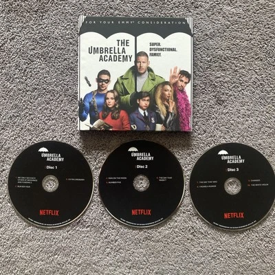 The Umbrella Academy Season 1 DVD Netflix FYC For Your Consideration Pressbook - Image 1 of 4