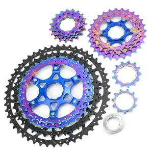 8 9 10 11 12 Speed MTB Rainbow Cassette Mountain Bike Separate Flywheel FA - Picture 1 of 19