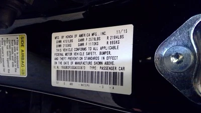 AC Compressor Fits 15-20 TLX 12135728 - Image 1 of 4