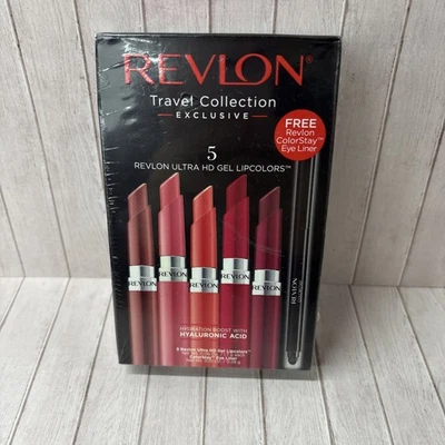 Revlon Travel Exclusive Collection 5 Ultra HD Gel Lip Colors - Image 1 of 4