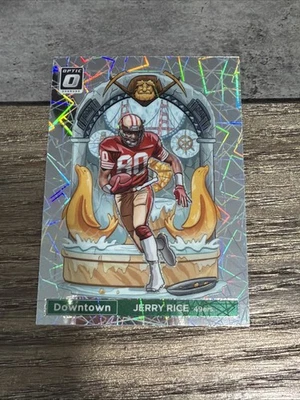 2023 Panini Donruss Optic - Downtown Jerry Rice #D-20 SSP 49ers - Image 1 of 3