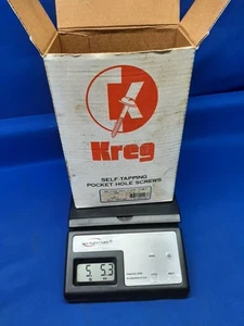 5+ Pfund BIG BOX Kreg Blechschrauben mit Taschenloch SML-F125 fein 1-1/4 Zoll - Bild 1 von 7