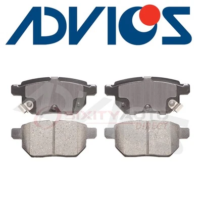ADVICS Rear Disc Brake Pad Set for 2009-2013 Toyota Matrix 2.4L L4  - hb - Изображение 1 из 4