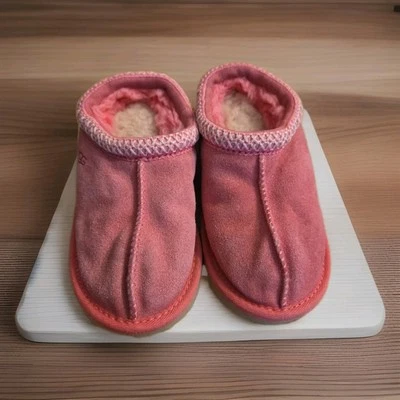UGG Kid's Tasman II Slipper in Pink Size 12 - Image 1 of 4