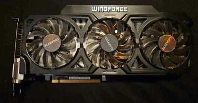 Gigabyte NVIDIA GeForce GTX 770 Windforce 2GB GDDR5 Graphics Card GV-N770OC-2GD - Image 1 of 4