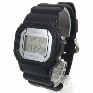 Used CASIO G-SHOCK DW-5600PGB-1JR BLACK Men's Wrist Watch Digital With Box - Picture 1 of 3