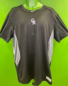 MLB Colorado Rockies Black T-Shirt Men's 3X-Large NWT - Picture 1 of 6