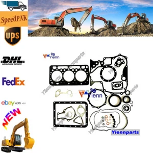 For Kubota D1101Brand-new Full Overhaul Gasket Kit Fit L245 L2201 Tractor Engine - Picture 1 of 3