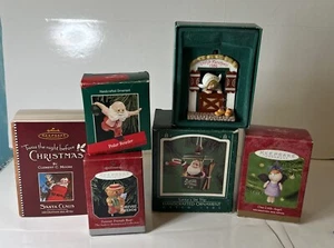 Lot of 6 Hallmark Keepsake Christmas Ornaments Mixed Lot - Picture 1 of 7