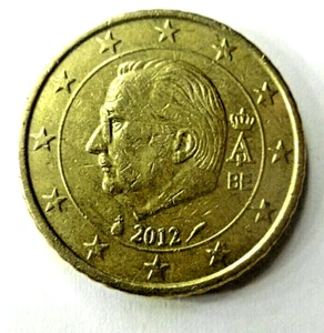 Münze 50 Cent € Belgien 2012 Kursmünze Umlaufmünze - Bild 1 von 2