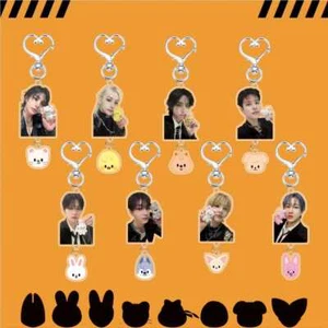 Kpop Stray Kids SKZOO Cute Acrylic Keychain Keyring - Bild 1 von 9