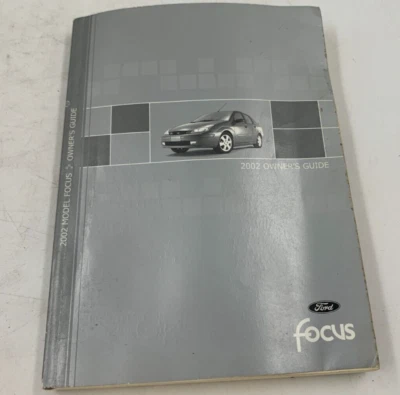 2002 Ford Focus Owners Manual OEM E02B59004 - Image 1 of 4