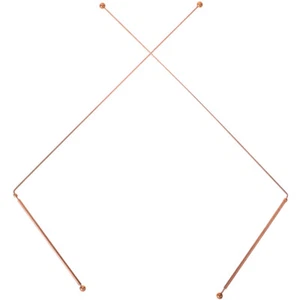 2Pcs Copper Dowsing Rods for Practical Divination and Treasure Hunting - Picture 1 of 12