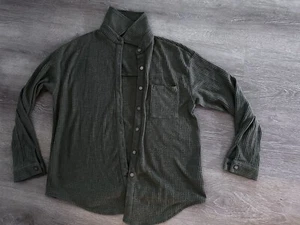 Green Button Down Waffle Shirt Size Small Women’s By HOTOUCH - Picture 1 of 4