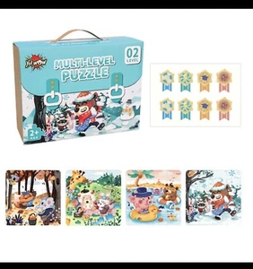 Puzzles Preschool Educational Toys Puzzles Gift for Boys and Girls, - Picture 1 of 4