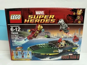 Lego Marvel Super Heroes Iron Man: Extremis Sea Port Battle Set 76006 Sealed GB2 - Picture 1 of 2