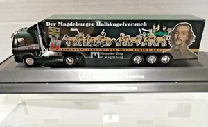 Herpa 1:87 H0 Truck Mercedes SK Semi-Truck Branch Magdeburg Exclusive Series - Picture 1 of 20