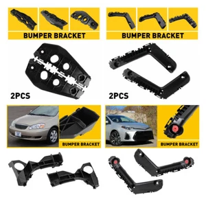 Front Pair Bumper Fender Support Bracket Retainer For Corolla 2009 2010 2011 - Picture 1 of 25