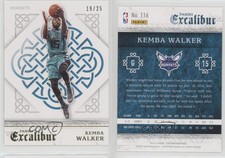 2015-16 Panini Excalibur Gold /25 Kemba Walker #116