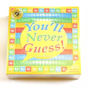 You'll Never Guess! Board Game New Sealed 2012 - Picture 1 of 4