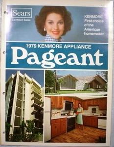 Vtg SEARS Kenmore Appliances Catalog RETRO Kitchen Range Oven Refrigerator 1979 - Picture 1 of 1