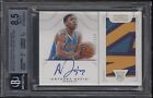 ANTHONY DAVIS BGS 8.5 2012-13 NATIONAL TREASURES #151 ROOKIE PATCH AUTO /199 RPA