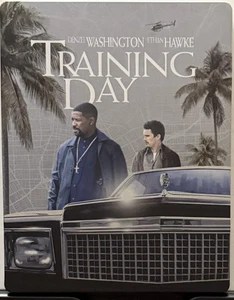 Training Day 4K SteelBook (4K UHD / Blu-ray) Best Buy OOP Denzel Washington - Picture 1 of 3