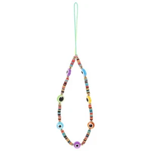 Devil's Chain Phone Strap with Clips Cellphone Beaded Lanyard - Afbeelding 1 van 12