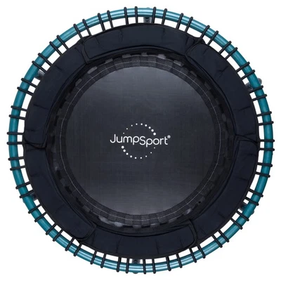 JumpSport 250 Workout Rebounder for Adults, 39" Mini Fitness Trampoline, Teal - Image 1 of 4