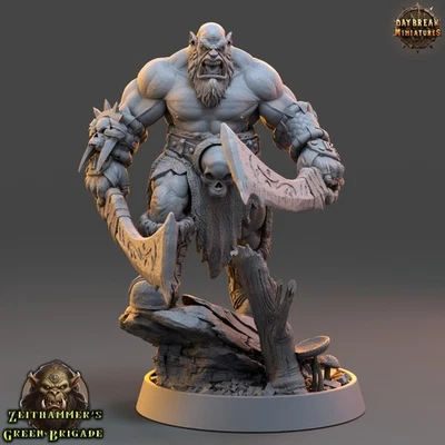 Orc Warrior Dual Scimitar | DayBreak Miniatures