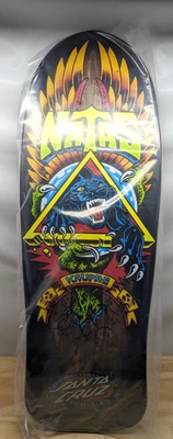 Santa Cruz Natas Kaupas SC PANTHER tabla de skate NEGRO/MARRÓN SUNBURST FADE Foto 1 de 4