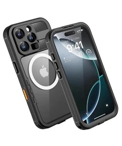 Funda Magnética para iPhone 16 Pro Max, IP68 Impermeable a Prueba de Polvo, 6.9 - Imagen 1 de 8
